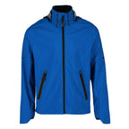 Oracle Waterproof Softshell Jacket with Camo Lining for Men Embroidery - New Royal - Front Flat