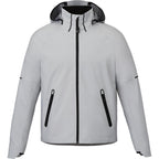 Oracle Waterproof Softshell Jacket with Camo Lining for Men Embroidery - Silver - Front