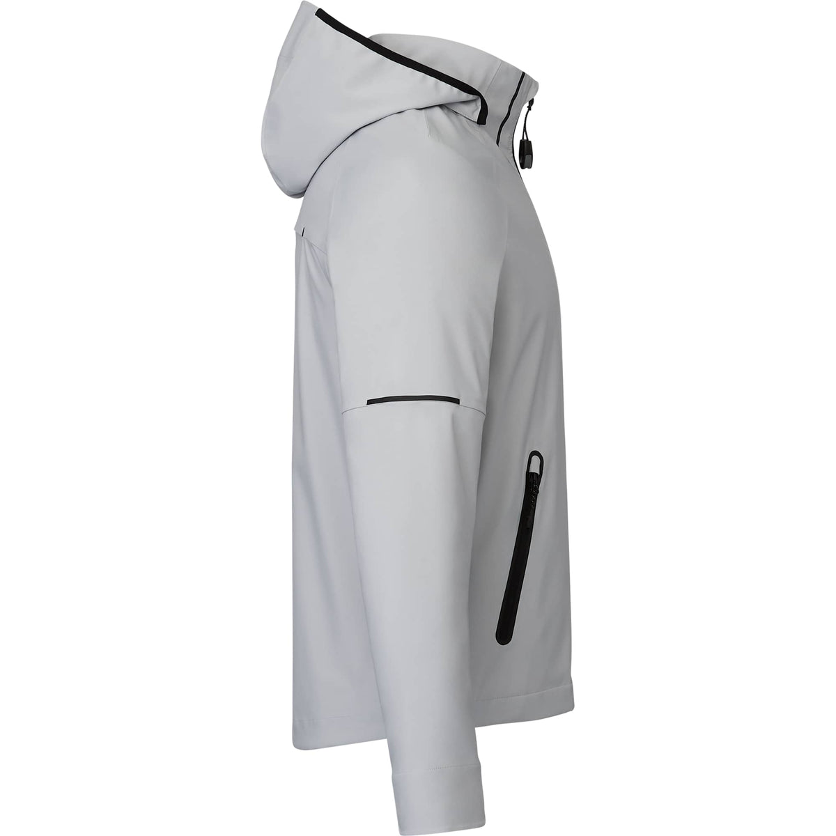 Oracle Waterproof Softshell Jacket with Camo Lining for Men Embroidery - Silver - Right Side