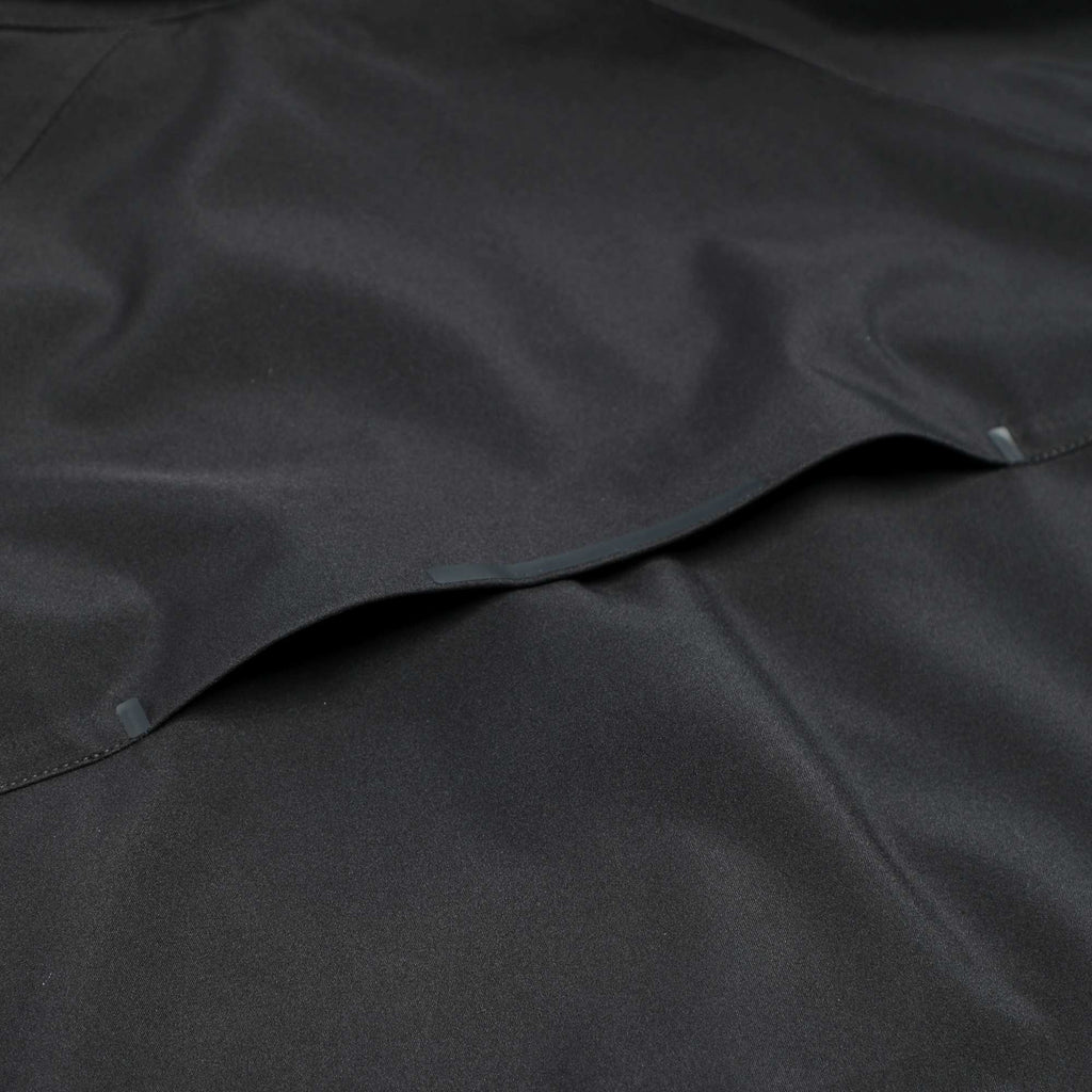 Oracle Waterproof Softshell Jacket with Camo Lining for Men Laser Engraving - Black - Flat 4