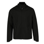 Oracle Waterproof Softshell Jacket with Camo Lining for Men Laser Engraving - Black - Flat 5