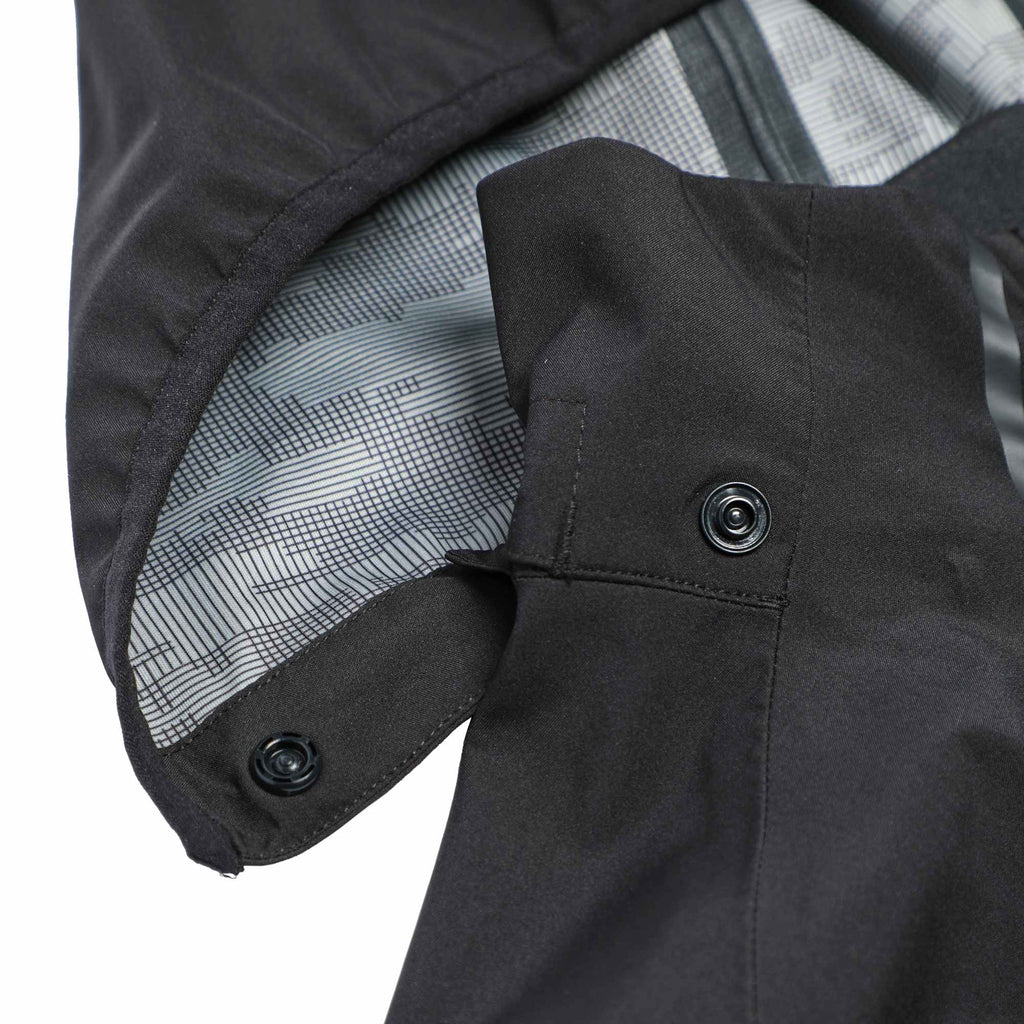 Oracle Waterproof Softshell Jacket with Camo Lining for Men Transfer - Black - Flat