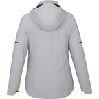 Oracle Waterproof Softshell Jacket with Camo Lining for Women Laser Engraving - Silver - Back