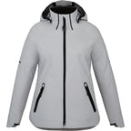 Oracle Waterproof Softshell Jacket with Camo Lining for Women Laser Engraving - Silver - Front