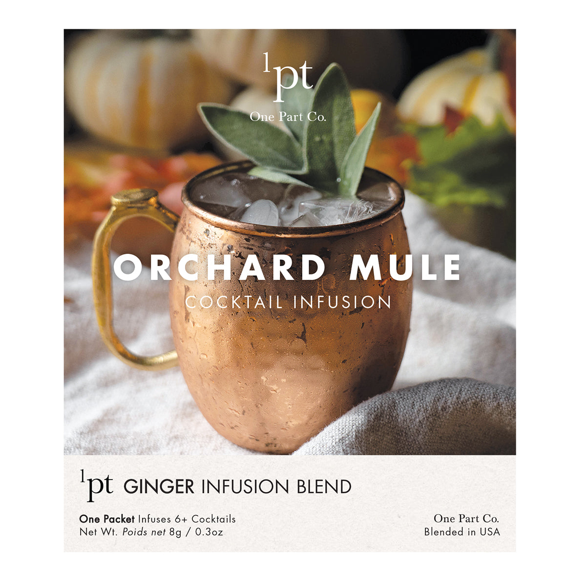 Orchard Mule Cocktail Infusion Packet - Orchard Mule Cocktail Infusion Drink Packet