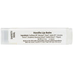 Organic Beeswax Lip Balm Made in the USA - Vanilla - Back