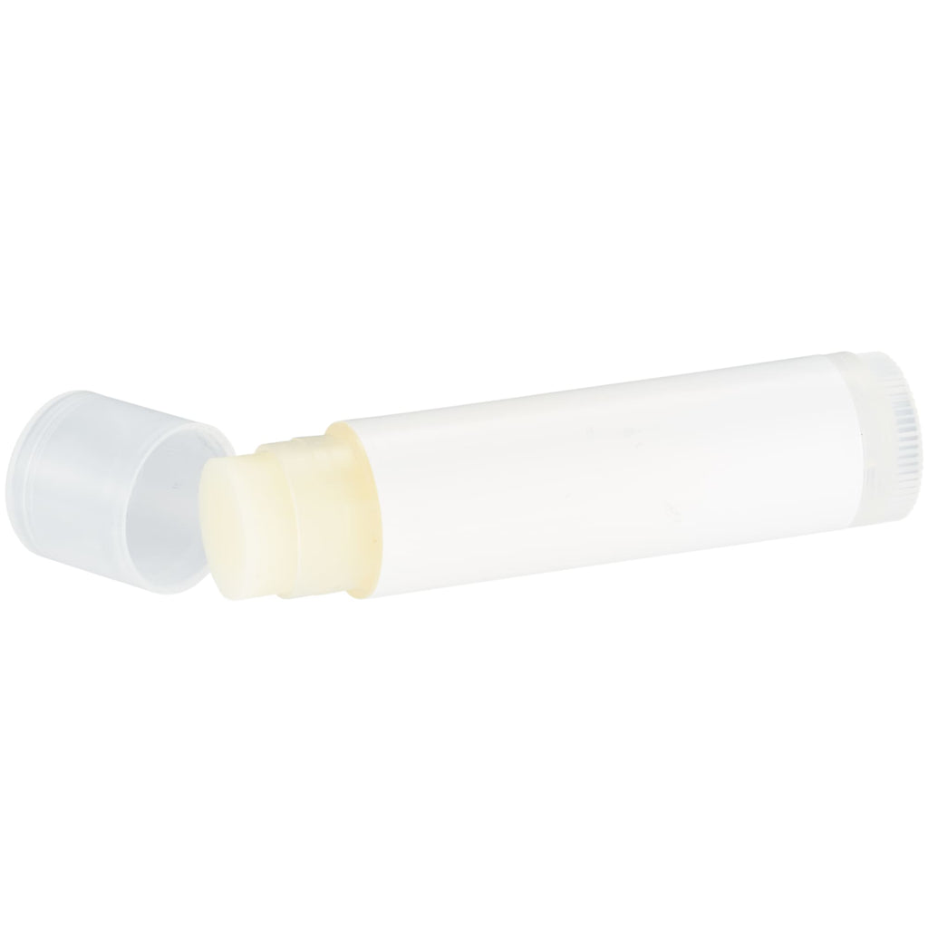 Organic Beeswax Lip Balm Made in the USA - Vanilla - Left Angle 2