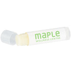Organic Beeswax Lip Balm Made in the USA - Vanilla - Left Angle