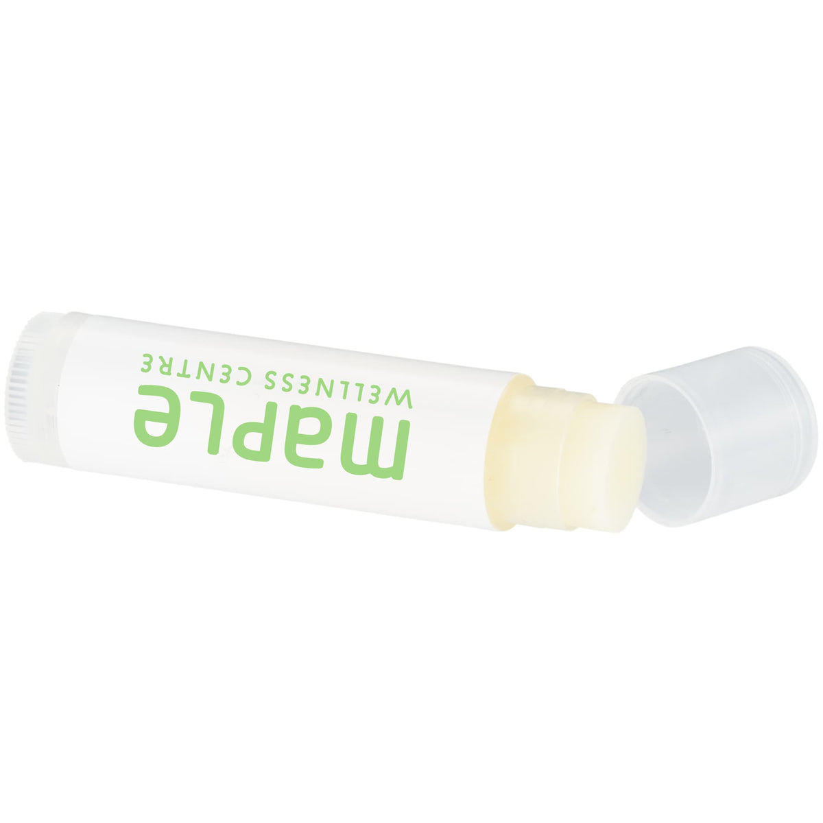 Organic Beeswax Lip Balm Made in the USA - Vanilla - Right Angle
