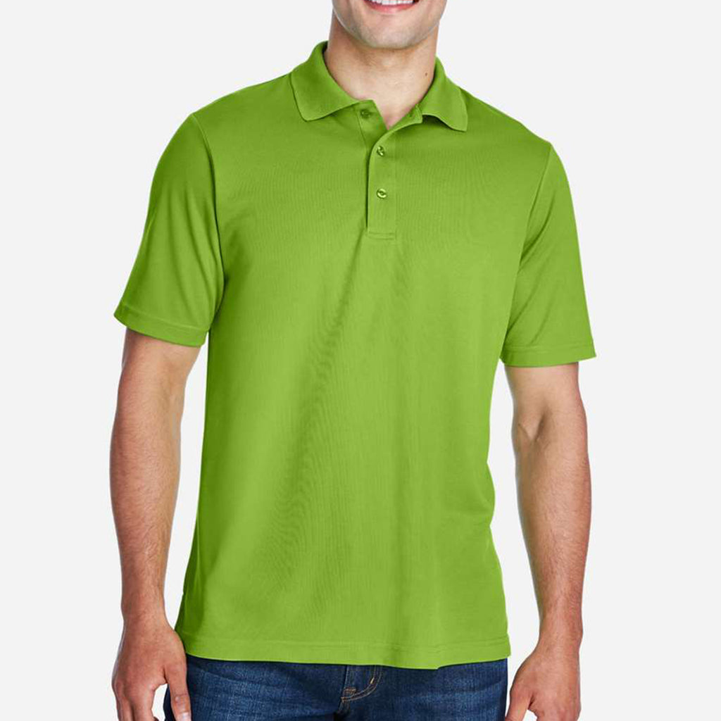 Origin Performance Pique Polo for Men - Acid Green - Green_Blank