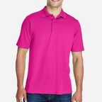 Origin Performance Pique Polo for Men - Bright Magenta - Magenta_Blank