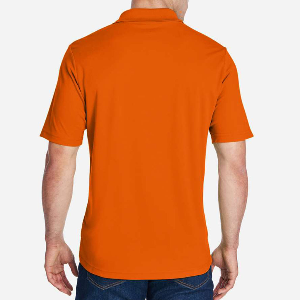 Origin Performance Pique Polo for Men - Campus Gold - Orange_Back