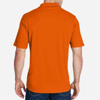 Origin Performance Pique Polo for Men - Campus Gold - Orange_Back