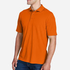 Origin Performance Pique Polo for Men - Campus Gold - Orange_Side
