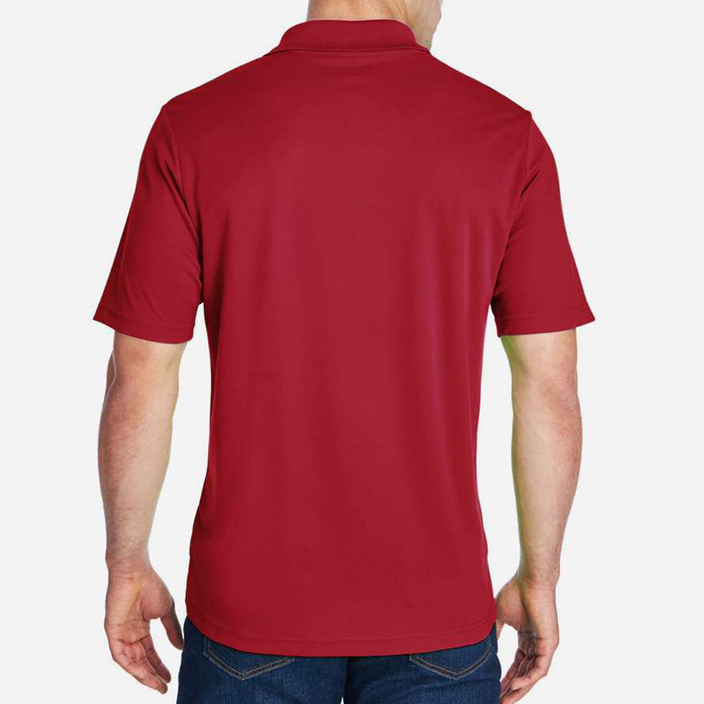Origin Performance Pique Polo for Men - Classic Red - Red_Back