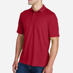 Origin Performance Pique Polo for Men - Classic Red - Red_Side