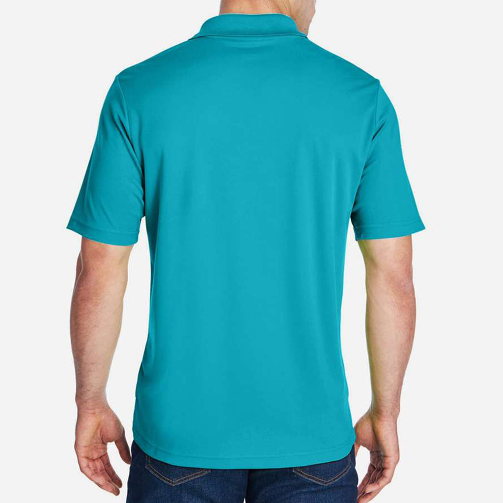 Origin Performance Pique Polo for Men - Clear Teal - Teal_Back