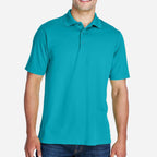 Origin Performance Pique Polo for Men - Clear Teal - Teal_Blank
