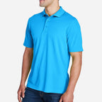 Origin Performance Pique Polo for Men - Electric Blue - Blue_Side