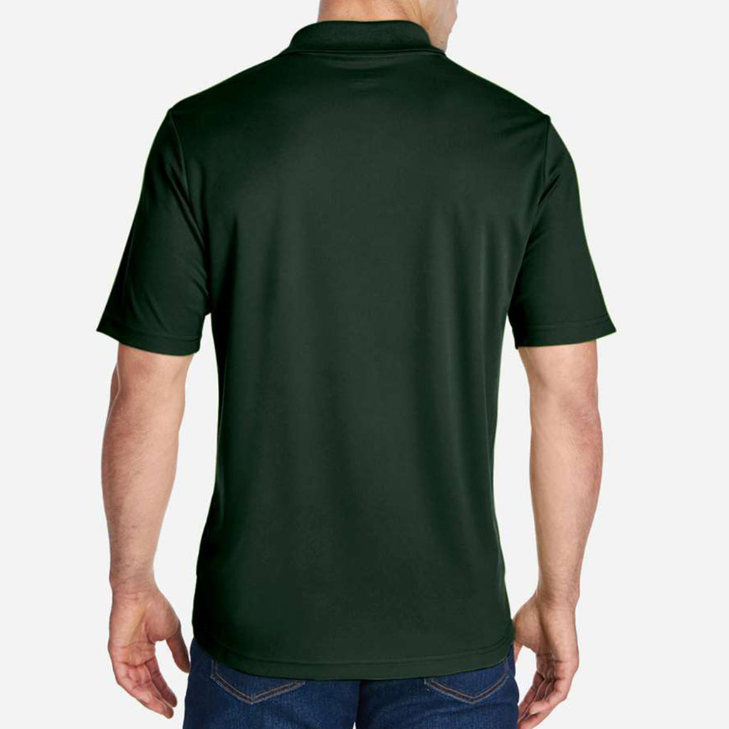 Origin Performance Pique Polo for Men - Forest - Back
