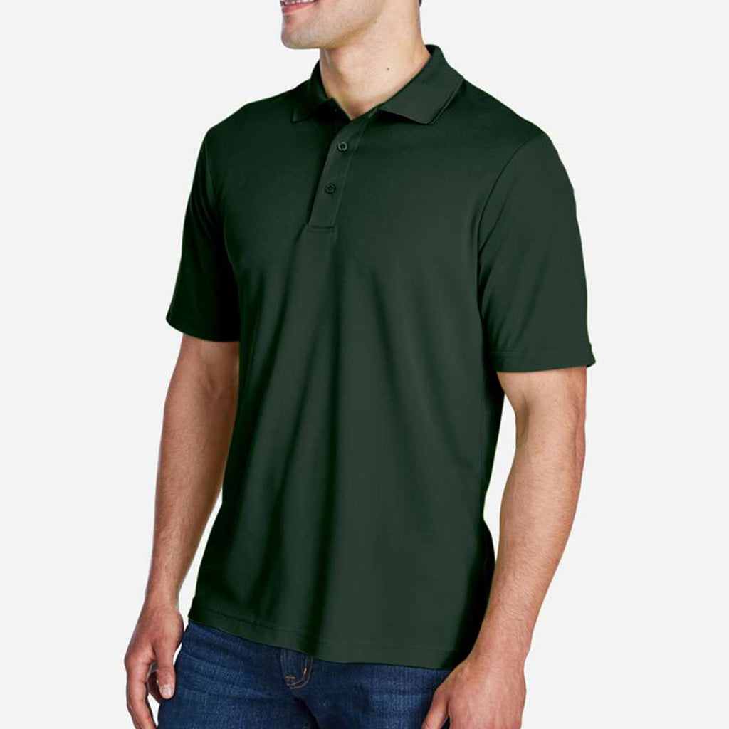 Origin Performance Pique Polo for Men - Forest - Side