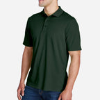 Origin Performance Pique Polo for Men - Forest - Side