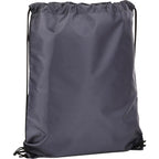 Oriole Classic Polyester Drawstring Bag Full Color - Charcoal - Photo 2