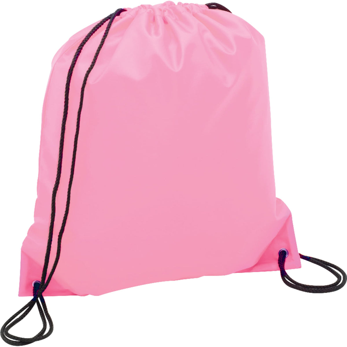 Oriole Classic Polyester Drawstring Bag Full Color - Pink - Photo 2