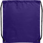 Oriole Classic Polyester Drawstring Bag Full Color - Purple - Photo 2