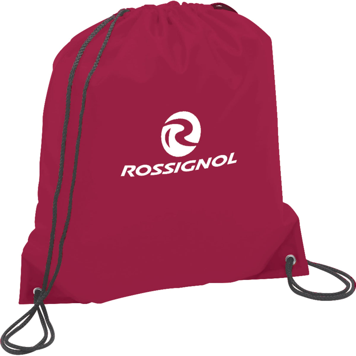 Oriole Classic Polyester Drawstring Bag - Maroon MA - Photo