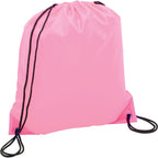 Oriole Classic Polyester Drawstring Bag - Pink - Photo 2