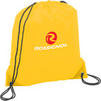 Oriole Classic Polyester Drawstring Bag - Yellow - Photo