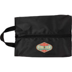 Oriole Shoe Bag in Recycled Ripstop - Black - Front
