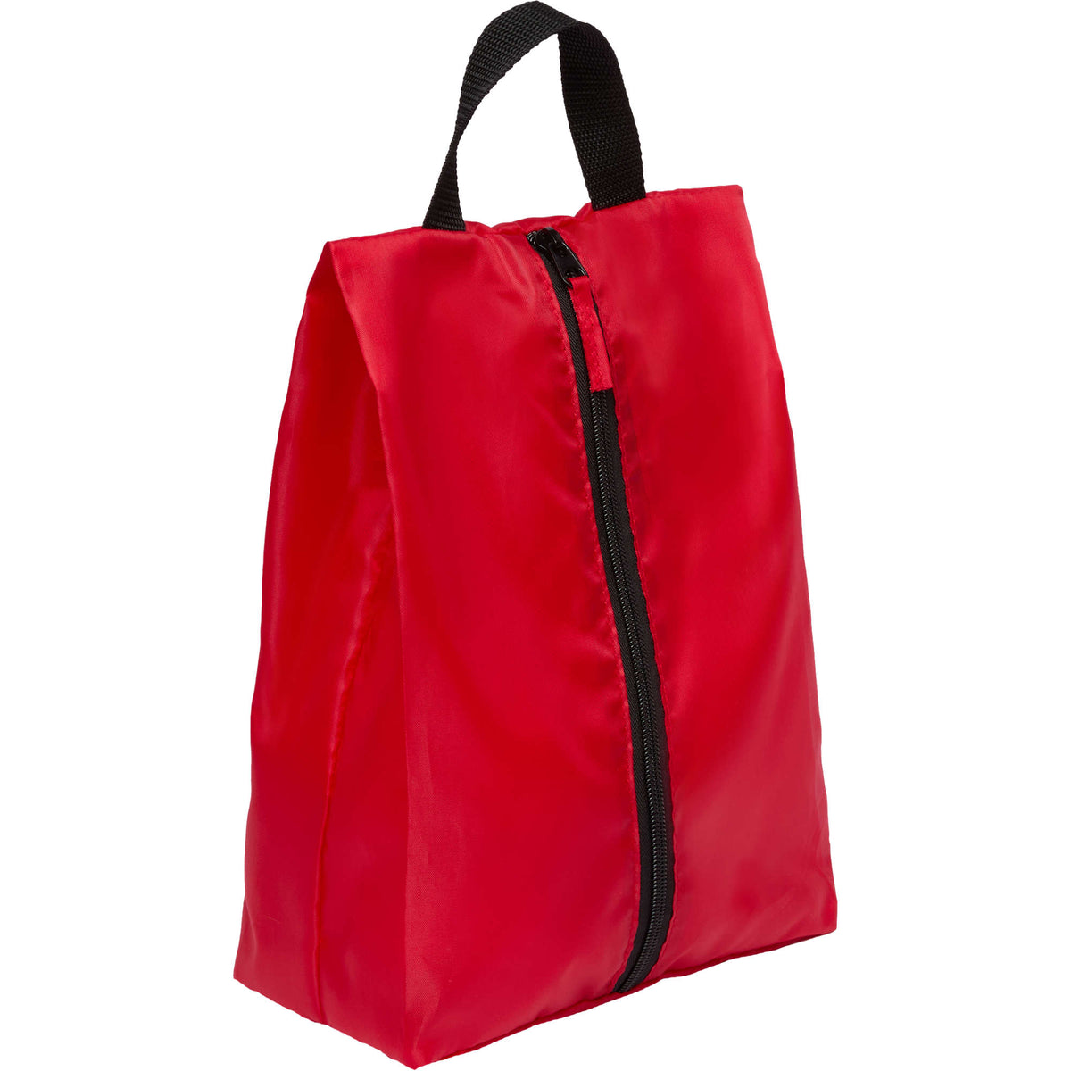 Oriole Shoe Bag in Recycled Ripstop - Red - Right Angle
