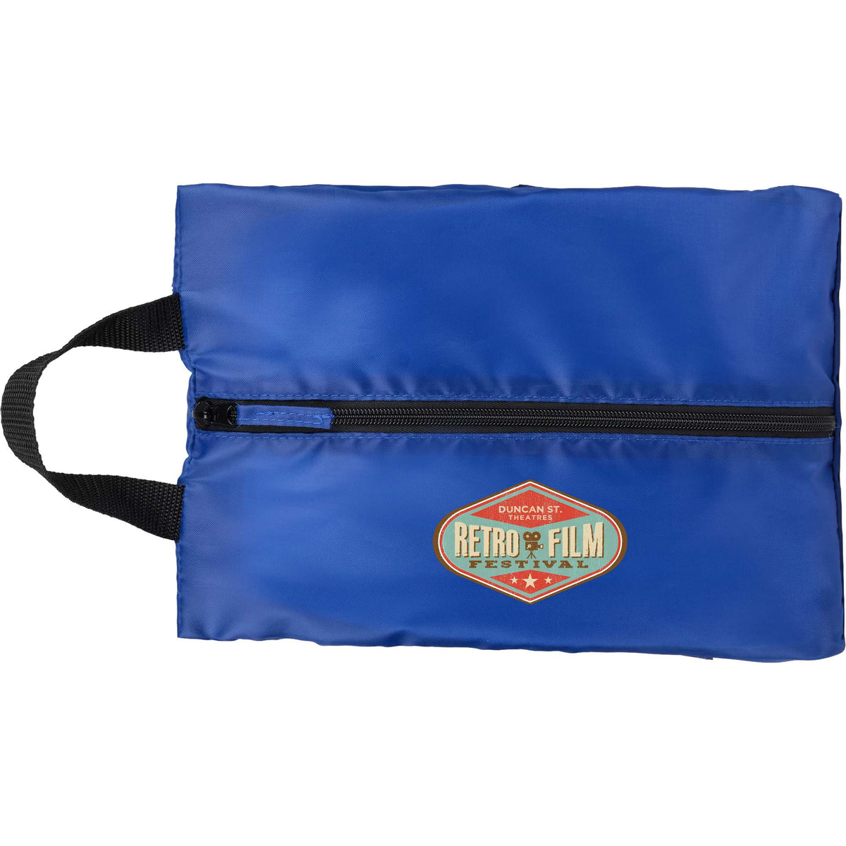 Oriole Shoe Bag in Recycled Ripstop - Royal - Front