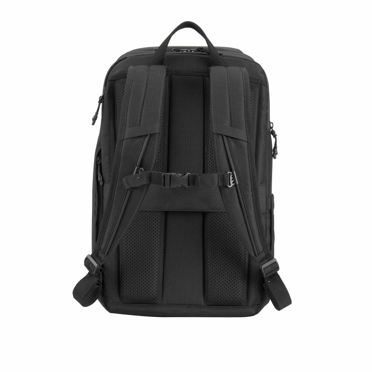 Orion Recycled Carry-On Backpack, 15 Inch Transfer - Black - Back