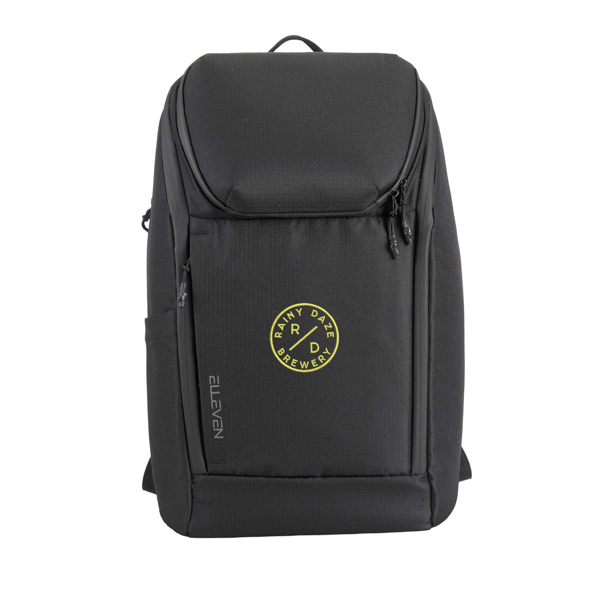 Orion Recycled Carry-On Backpack, 15 Inch Transfer - Black - Front