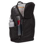 Orion Recycled Carry-On Backpack, 15 Inch Transfer - Black - Propped