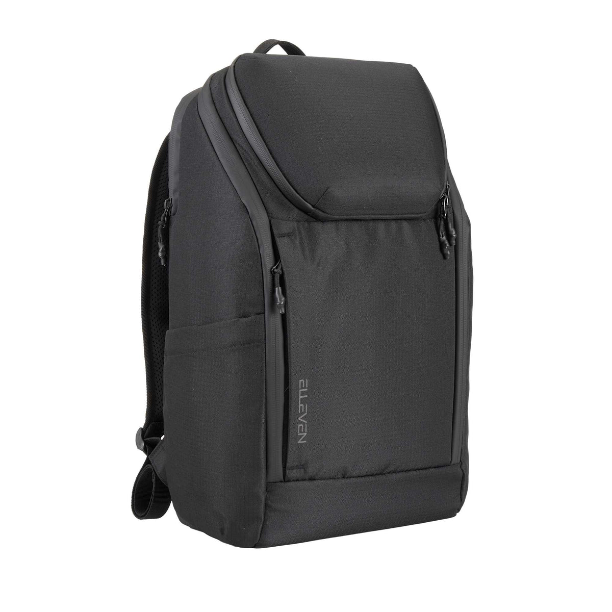 Orion Recycled Carry-On Backpack, 15 Inch Transfer - Black - Right Angle