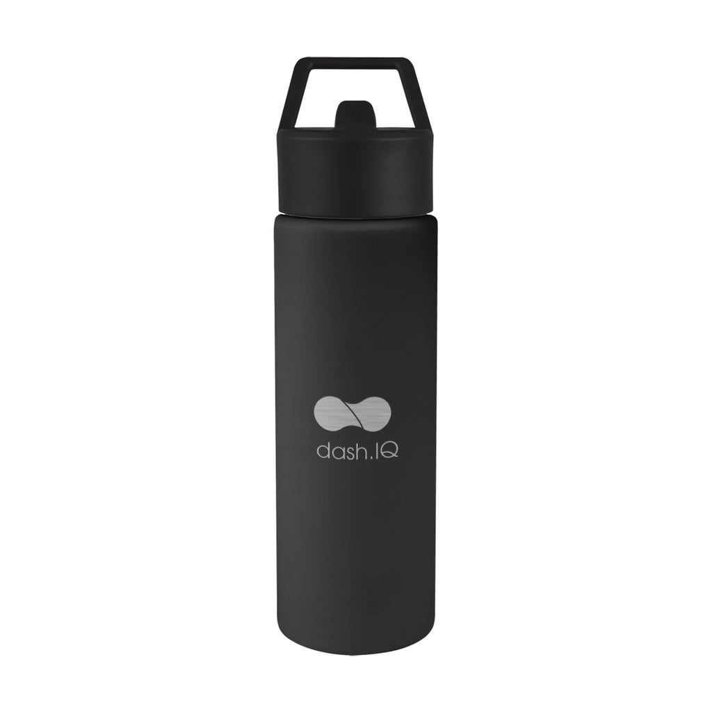 Orion Recycled Stainless Steel Bottle, 32 oz - Black - Laser Engraving