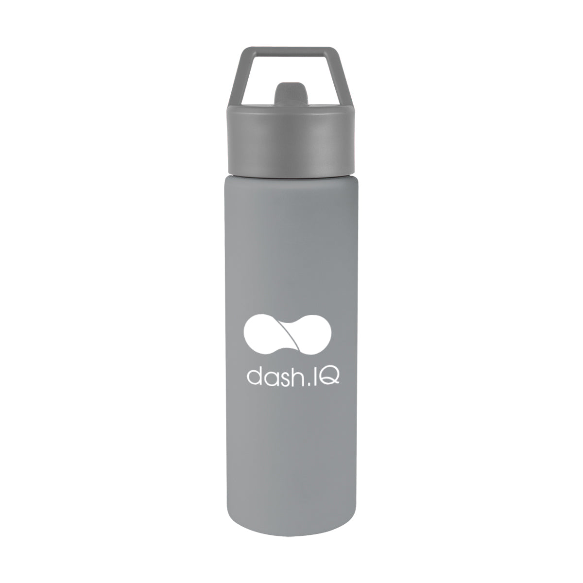 Orion Recycled Stainless Steel Bottle, 32 oz - Gray - Silk Screen