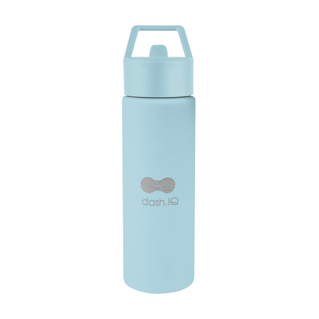 Orion Recycled Stainless Steel Bottle, 32 oz - Light Blue - Laser Engraving