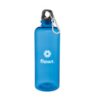 Ormond Bottle with Carabiner Lid, 20 oz - Blue - Silk Screen