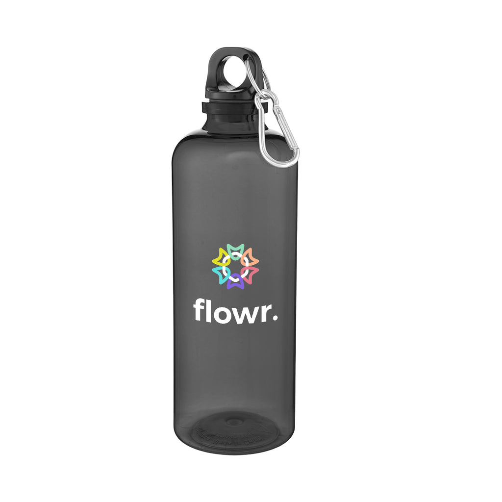 Ormond Bottle with Carabiner Lid, 20 oz - Charcoal - Full Color