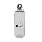 Ormond Bottle with Carabiner Lid, 20 oz - Clear - Full Color