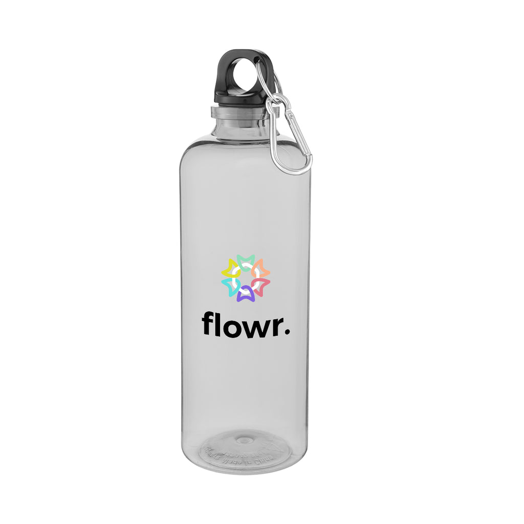 Ormond Bottle with Carabiner Lid, 20 oz - Clear - Full Color