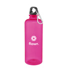 Ormond Bottle with Carabiner Lid, 20 oz - Pink - Silk Screen