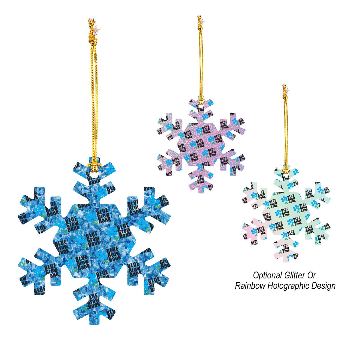 Ornament in Acrylic, Snowflake