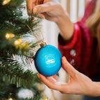 Ornament, Round Disk - Blue - Lifestyle_Padprint