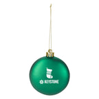 Ornament, Round Disk - Green - Pad Print